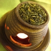 茶香炉 アロマ代わりにお茶を熱して香りを楽しむ