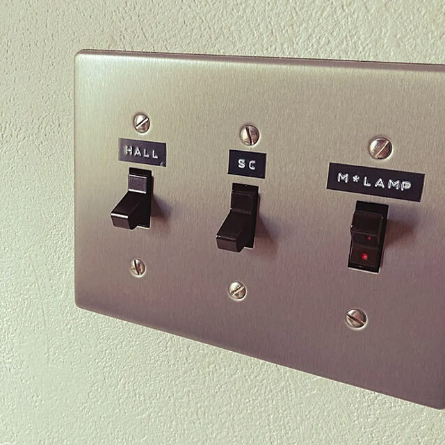 スイッチを識別するためのラベル