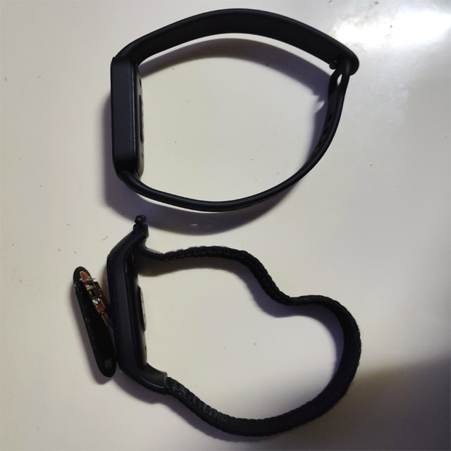 液晶を外したMi Smart Band 5