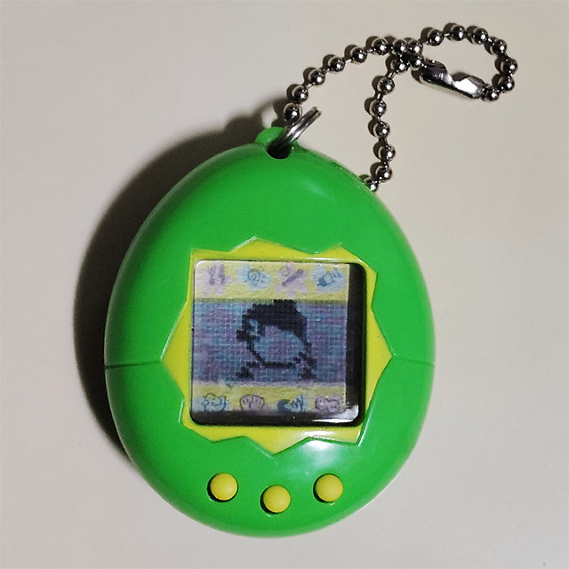 初代たまごっち海外版のますくっち