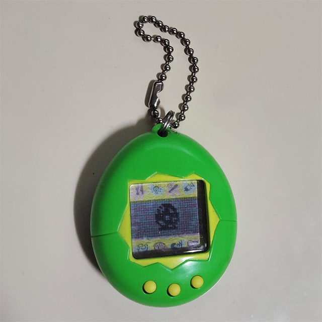 初代たまごっち海外版のたまご