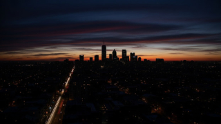 大規模停電に見舞われた都市