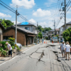 真夏の大地震