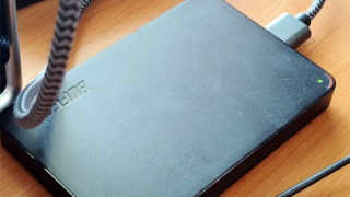 バッファロー ポータブルHDD 1TB