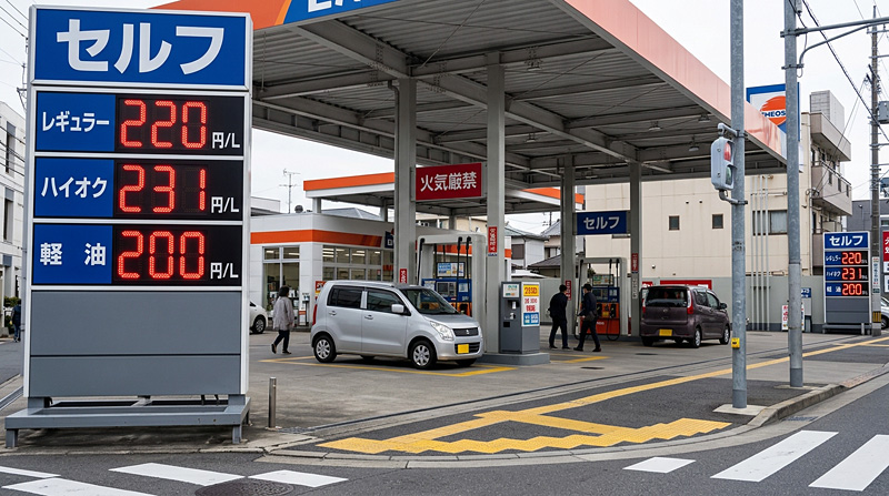 ガソリン補助金終了