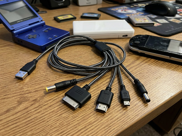 マルチUSB充電ケーブル
